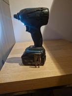 Makita DTD146 Slagmoersleutel + Accus, Doe-het-zelf en Verbouw, Gereedschap | Boormachines, Ophalen of Verzenden, Gebruikt, Boor- en Schroefmachine