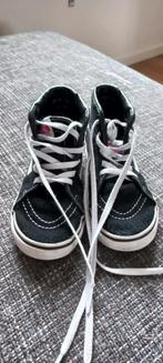 VANS ZWART SUÈDE WITTE ZOOL MAAT 25.5 VOET 15 CM, Vans, Jongen of Meisje, Schoenen, Ophalen of Verzenden