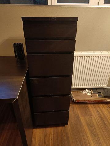 Ikea Malm Ladekast met 6 Laden