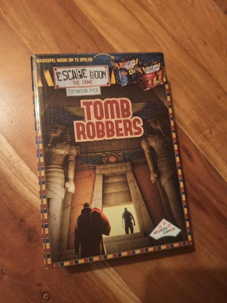 Escape Room: The Game - Tomb Robbers Expansion, Hobby en Vrije tijd, Gezelschapsspellen | Bordspellen, Zo goed als nieuw, Drie of vier spelers