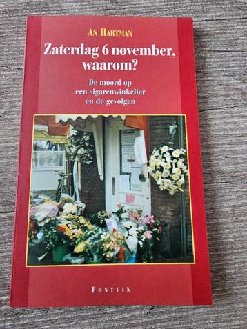 Zaterdag 6 november, waarom? - An Hartman beschikbaar voor biedingen