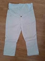 Witte positiebroek 42, Kleding | Dames, Positiekleding, Maat 42/44 (L), Broek of Spijkerbroek, Ophalen of Verzenden, Wit