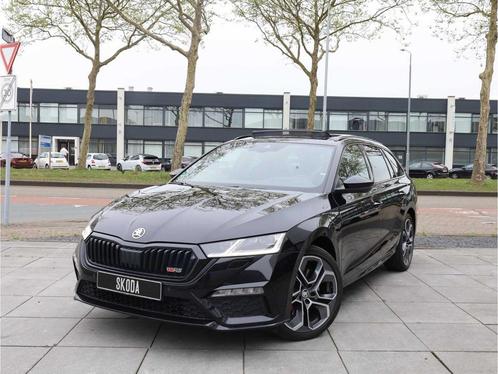 Skoda Octavia Combi RS iV 1.4 TSI PHEV 245PK Automaat 2021, Auto's, Skoda, Bedrijf, Octavia, Hybride Elektrisch/Benzine, Stationwagon