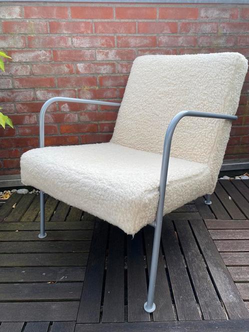 Ikea vintage teddy fauteuil, Huis en Inrichting, Fauteuils, Zo goed als nieuw, Stof, 50 tot 75 cm, Minder dan 75 cm, Ophalen