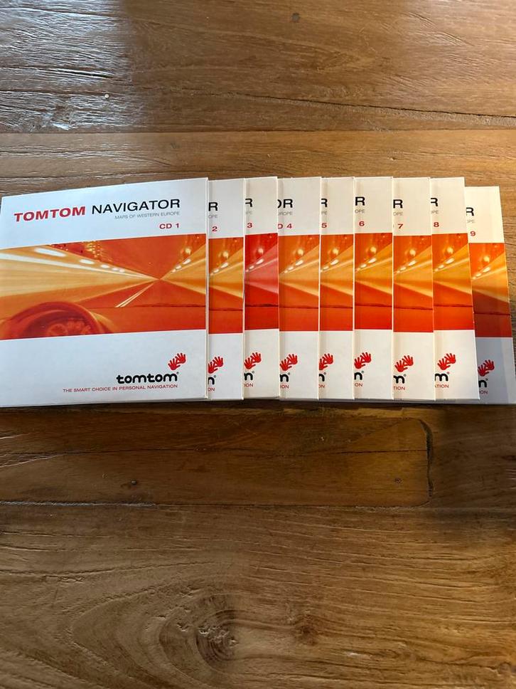 TomTom Navigator - Kaarten van West-Europa, Computers en Software, Navigatiesoftware, Gebruikt, Landkaarten, West-Europa, Ophalen of Verzenden