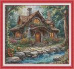 # Borduurpatroon; Cottage in the woods #, Verzenden, Nieuw, Handborduren, Patroon
