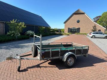 Zo goed als nieuwe aanhanger 250x130 – 1000kg assen beschikbaar voor biedingen