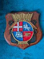 Wapenschild Zr. Ms. De Ruyter F804, Ophalen of Verzenden, Marine, Nederland, Embleem of Badge
