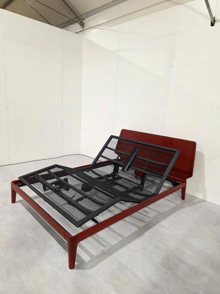 Auping Essential Elektrisch 140x200., Huis en Inrichting, Slaapkamer | Bedden, Zo goed als nieuw, Tweepersoons, 140 cm, 200 cm