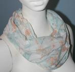 Nieuwe wikkelsjaal pastel bloemen, Ophalen of Verzenden, Nieuw, Sjaal