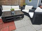 Zware kwaliteit lounge set ,merk Bois le Duc incl tafel, Tuin en Terras, Tuinsets en Loungesets, Ophalen, Zo goed als nieuw, Wicker