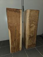 2 x massief eiken pilaar 28,5 x 28,5 x 95 cm, Huis en Inrichting, Ophalen, Gebruikt