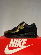 Maat 43 - Nike Air Max 90 Black Metallic Gold, Verzenden, Zwart, Nike, Nike
