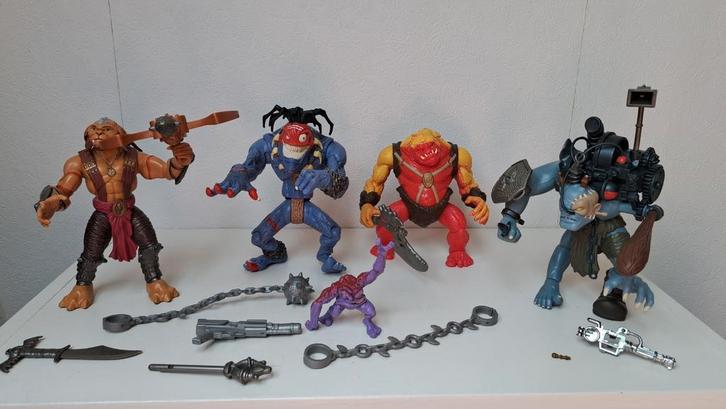 5 Gorgonites Small Soldiers 1998., Kinderen en Baby's, Speelgoed | Actiefiguren, Ophalen of Verzenden