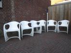 Casala stoel wit kunststof jaren 70 space age design retro, Huis en Inrichting, Stoelen, Kunststof, Gebruikt, Wit, Casala
