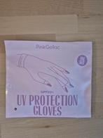 Pink Gellac UV protection gloves, Ophalen of Verzenden, Zo goed als nieuw, Handen en Nagels