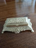 Antiek Koper Postzegel opberg doosje, Antiek en Kunst, Antiek | Koper en Brons, Ophalen of Verzenden