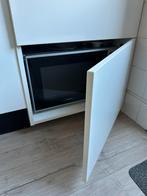 IKEA METOD Keukenkast Magnetron Inbouw, Ophalen, Wit, 50 tot 100 cm, Zo goed als nieuw