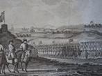 Gravure Franse troepen verlaten Landrecy, C. Brouwer 1803, Antiek en Kunst, Kunst | Etsen en Gravures, Verzenden