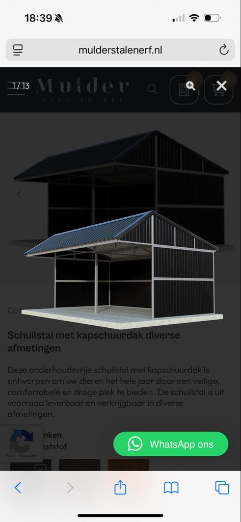 Gezocht schuilstal, Dieren en Toebehoren, Stalling en Weidegang