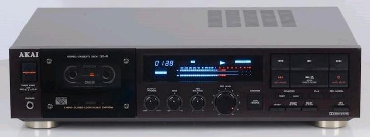 AKAI GX-6 stereocassettedeck, Muziek en Instrumenten, Midi-apparatuur, Zo goed als nieuw, Ophalen of Verzenden