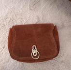 Schoudertas manfield suede, Sieraden, Tassen en Uiterlijk, Tassen | Schoudertassen, Ophalen of Verzenden, Nieuw, Bruin, Overige merken