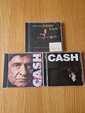 3 CD's van Johnny Cash in 1 koop voor 8 euro beschikbaar voor biedingen