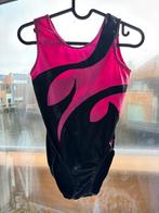 GK Turnpakje AM Zwart met roze, Sport en Fitness, Turnen, Verzenden, Zo goed als nieuw, Turnpak(je)