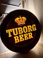 Groot lichtreclame Tuborg Beer, Verzamelen, Merken en Reclamevoorwerpen, Ophalen of Verzenden, Zo goed als nieuw, Lichtbak of (neon) lamp