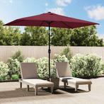 Parasol met metalen paal 300x200 cm €59,95, Tuin en Terras, Parasols, Ophalen of Verzenden, Nieuw, Stokparasol