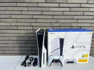 PlayStation 5 slim disc | 1tb | accessoires beschikbaar voor biedingen