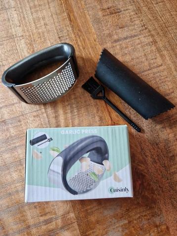 RVS Knoflook pers Cuisinly, vaatwasser bestendig beschikbaar voor biedingen