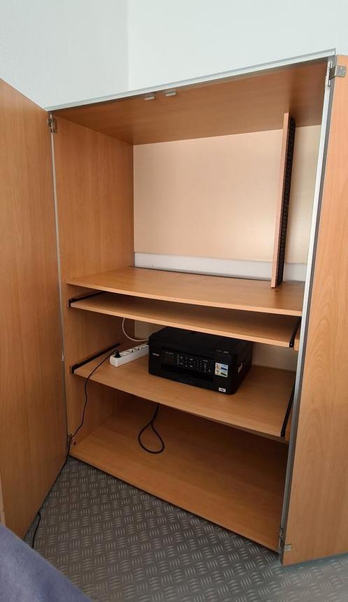 Bureau / computerkast, Huis en Inrichting, Kasten | Computermeubels, Gebruikt, 120 tot 170 cm, 70 tot 120 cm, 40 tot 80 cm, Overige houtsoorten