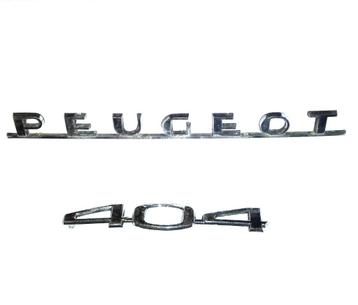 Cijfers logo Klein materiaal Peugeot 404 deur onderdeel klok beschikbaar voor biedingen