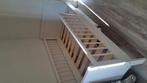 Peuterbed - Wit - 140x70cm - incl lattenbodem kinderbed, Kinderen en Baby's, Kinderkamer | Bedden, 70 tot 85 cm, Zo goed als nieuw