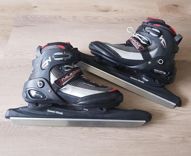 Nijdam Proline combinoren maat 42. Zgan! Schaatsen, Sport en Fitness, Schaatsen, Zo goed als nieuw, Noren, Nijdam, Ophalen of Verzenden