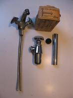 Alles NIEUW, Warm/Koud water kraan +Complete wastafel afvoer, Doe-het-zelf en Verbouw, Sanitair, Ophalen of Verzenden, Nieuw, Chroom