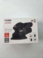 Ferm AX Power 12V Accu Palm Schuurmachine - Nieuw in doos, Nieuw, Ophalen of Verzenden, Excentrische schuurmachine, Postbus 123, 8000 AA Zwolle, Nederland
