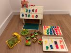Vintage Fisher Price school, Kinderen en Baby's, Speelgoed | Fisher-Price, Ophalen, Gebruikt, Speelset