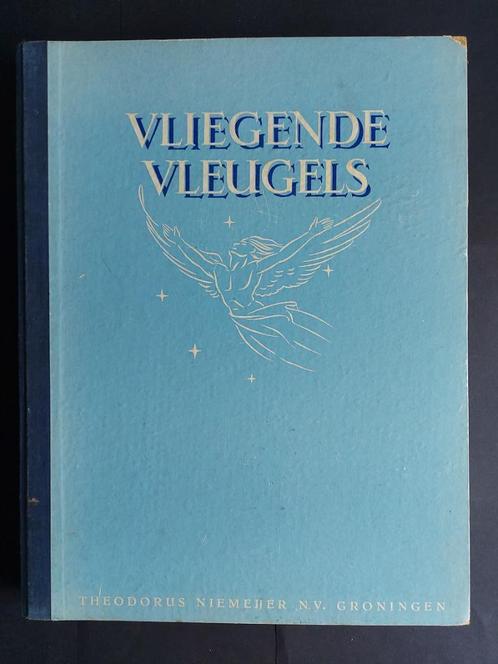Plaatjes boek Vliegende Vleugels deel 1 uit 1947 (BK442), Verzamelen, Luchtvaart en Vliegtuigspotten, Gebruikt, Boek of Tijdschrift