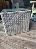 Intratuin Tafel met Glazen Plaat - 50x50x45cm, Ophalen