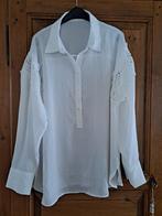 Mooie witte blouse van Mango Violeta, L (44/46/XXL), Kleding | Dames, Mango, Verzenden, Wit, Maat 46/48 (XL) of groter
