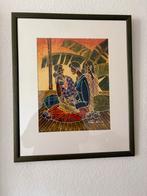 Indonesisch Batik Schilderij, Ophalen