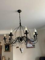 Mooie hanglamp met 8 lampjes, Ophalen of Verzenden, Gebruikt, Metaal, 75 cm of meer