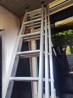 Uitschuifladder 6.7 meter voor prof. gebruik 2x gebruikt!!!, Doe-het-zelf en Verbouw, Ladders en Trappen, Ophalen, Zo goed als nieuw