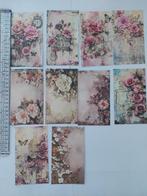 10 vellen Flower Vintage Rose, Ophalen, Nieuw