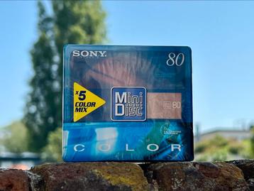 Sony Color MiniDisc  5-Pack