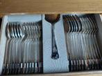 Gero verzilverd bestek 45 delig in orginele casette, Ophalen of Verzenden