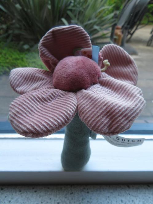 Rammelaar Bloem Flower van Little Dutch Tiamo, Kinderen en Baby's, Speelgoed | Knuffels en Pluche, Zo goed als nieuw, Overige typen