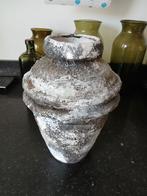 Bijzondere en zeer fraaie vaas Gouda Plateel, Huis en Inrichting, Overige kleuren, Aardewerk of Porselein, Ophalen of Verzenden